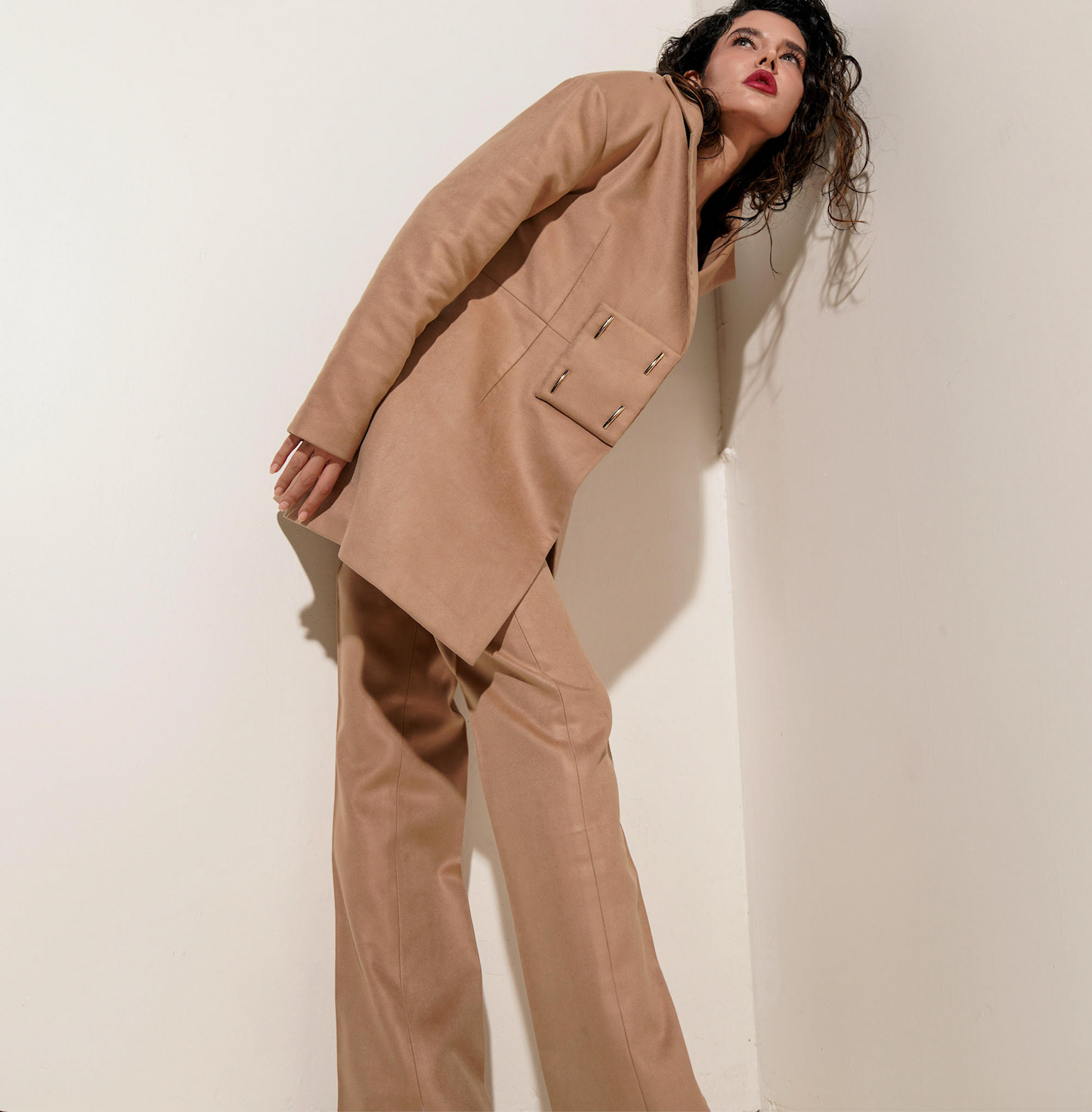 Blazer in Wool Suiting