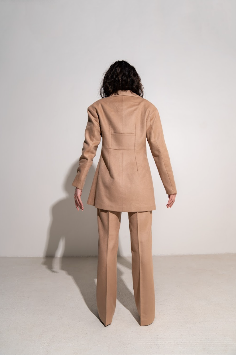 Blazer in Wool Suiting